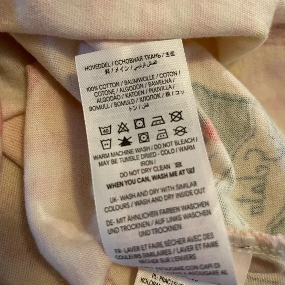 Mini Boden Short Sleeve Printed Tunic in Vintage Pink Ice Cream Stripe - Picture 7 of 8